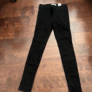 Abercrombie Kids size 16 Slim Black Jeans